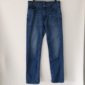 Levi's 541‎ straight leg blue denim jeans mens size 33x34